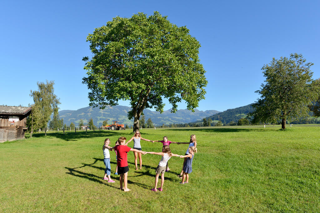 Ferienhaus Hinterebenhub Hopfgarten im Brixental Bagian luar foto